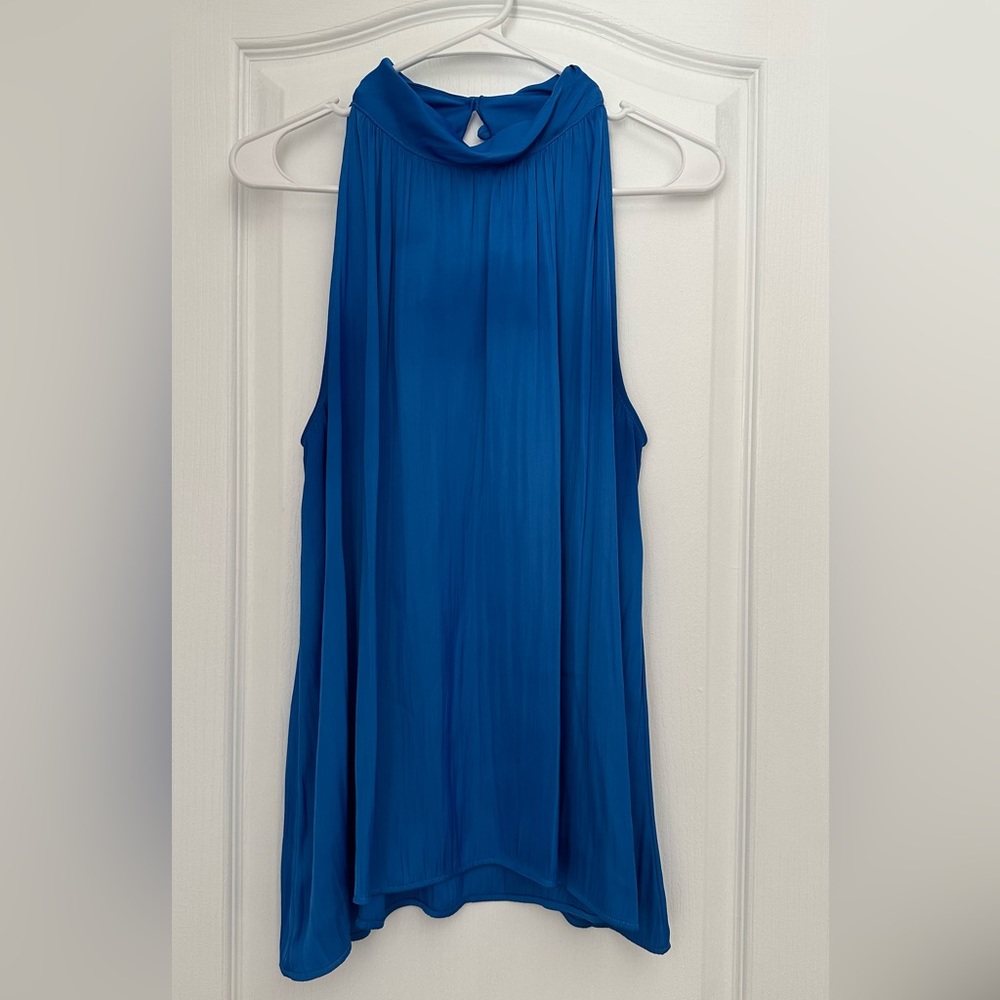 Ann Taylor Factory Flowy Halter Top - Large